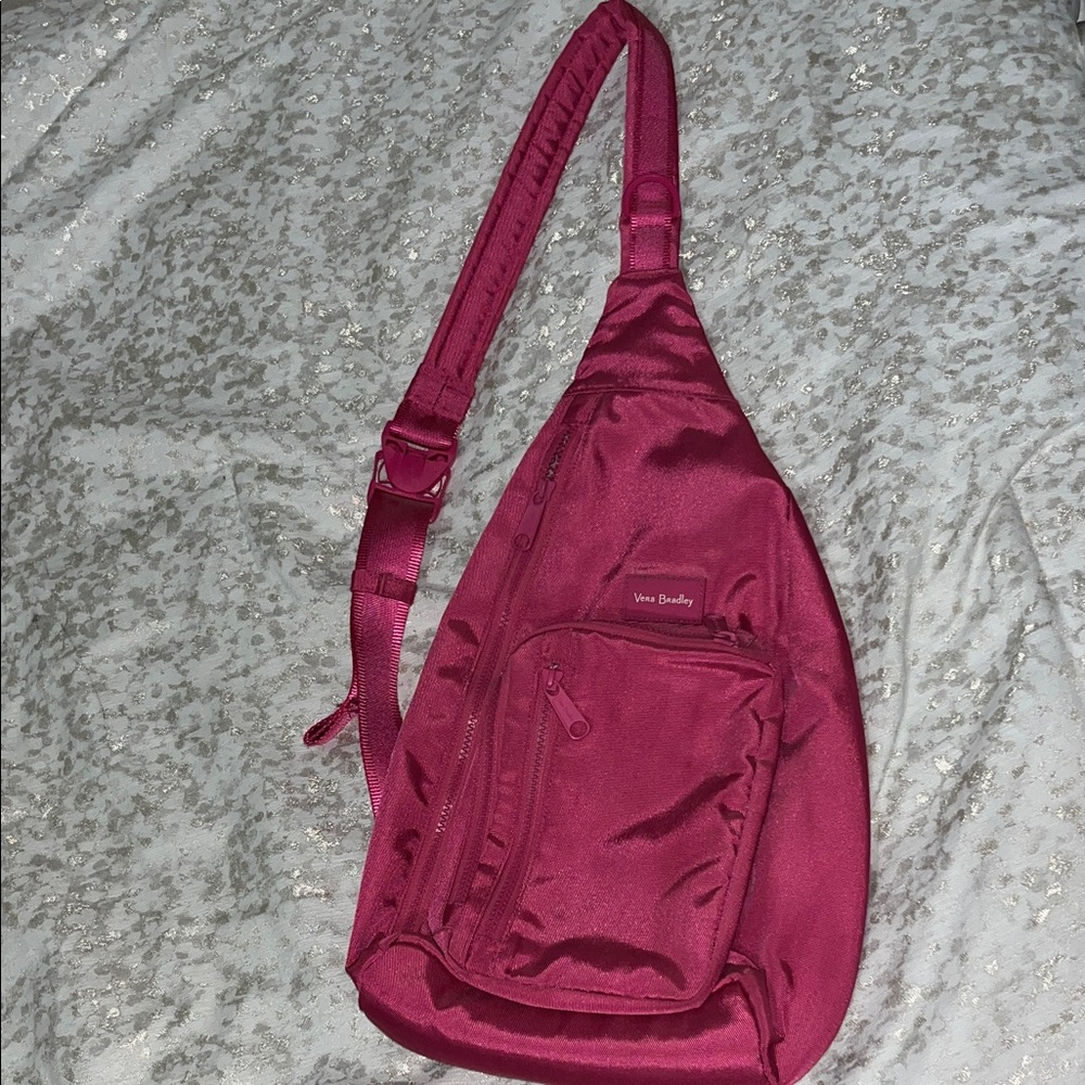 Vera Bradley Fuchsia Sling Bag